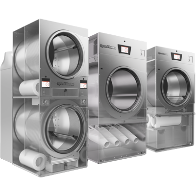 : Laundromat equipment — professional commercial laundry repair