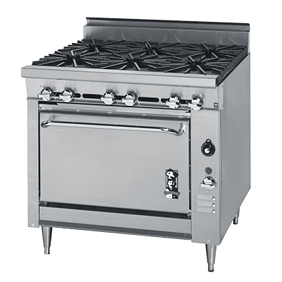 Commercial range repair service