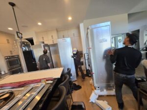 Thermador fridge installation