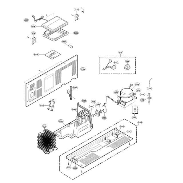 Lg Refrigerator Diagram