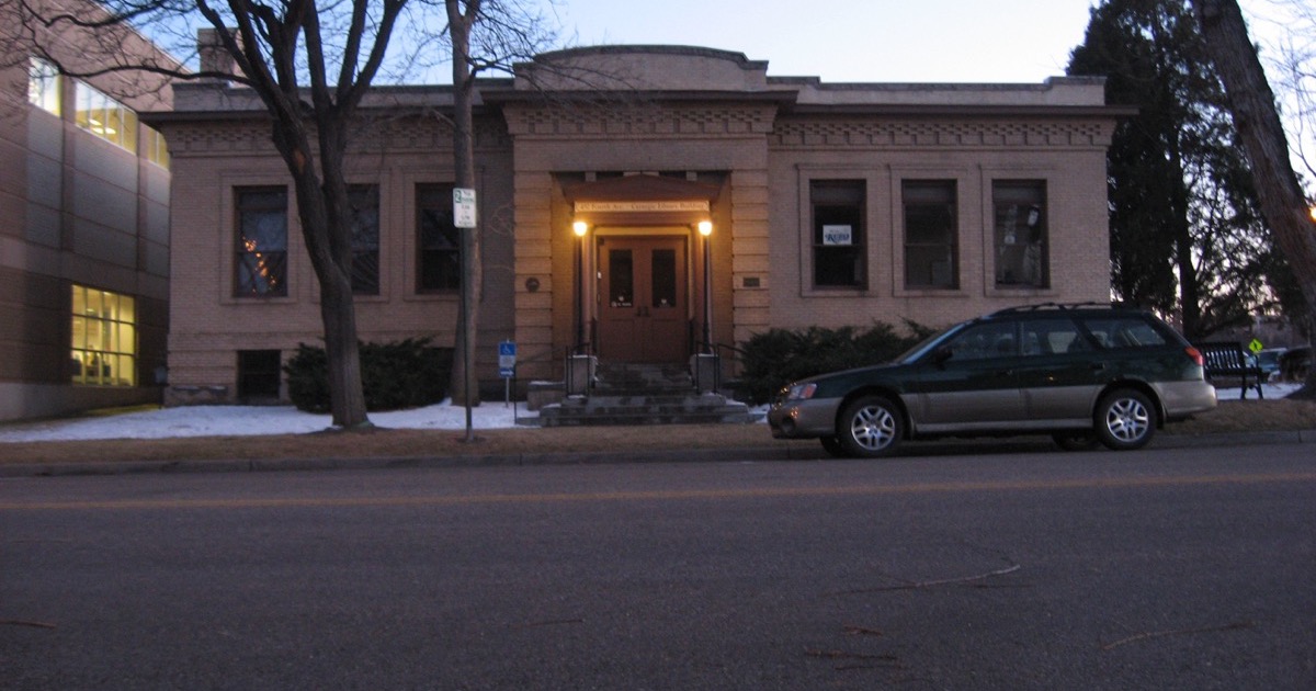 Longmont Carnegie Library Colorado - appliance repair Wilson and Myers