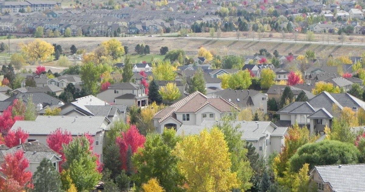 Superior Rock Creek Colorado fall view - appliance repair Wilson and Myers